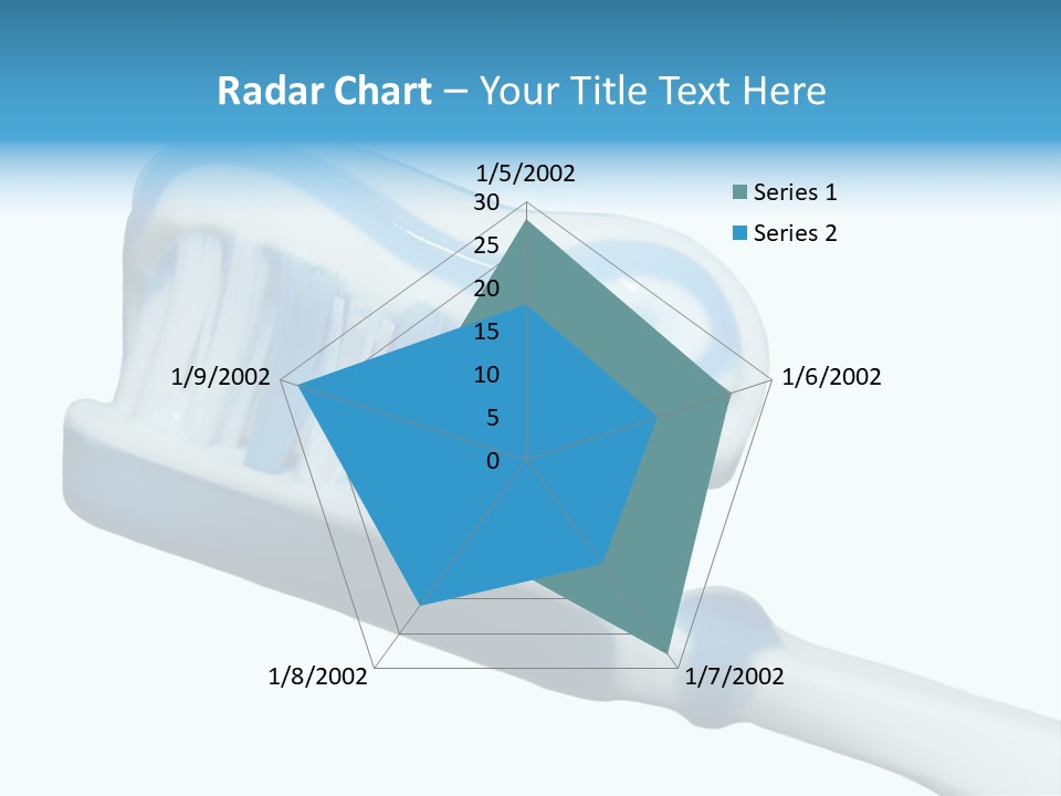 Healthily Toothpaste Brush PowerPoint Template