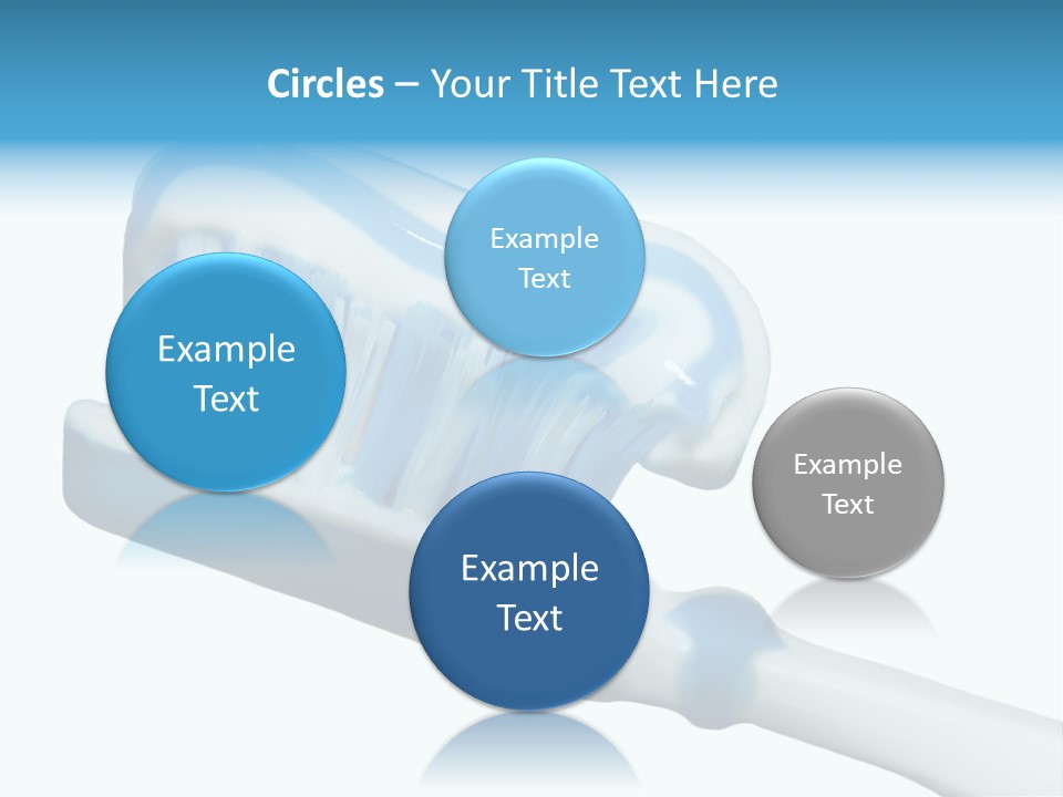 Healthily Toothpaste Brush PowerPoint Template