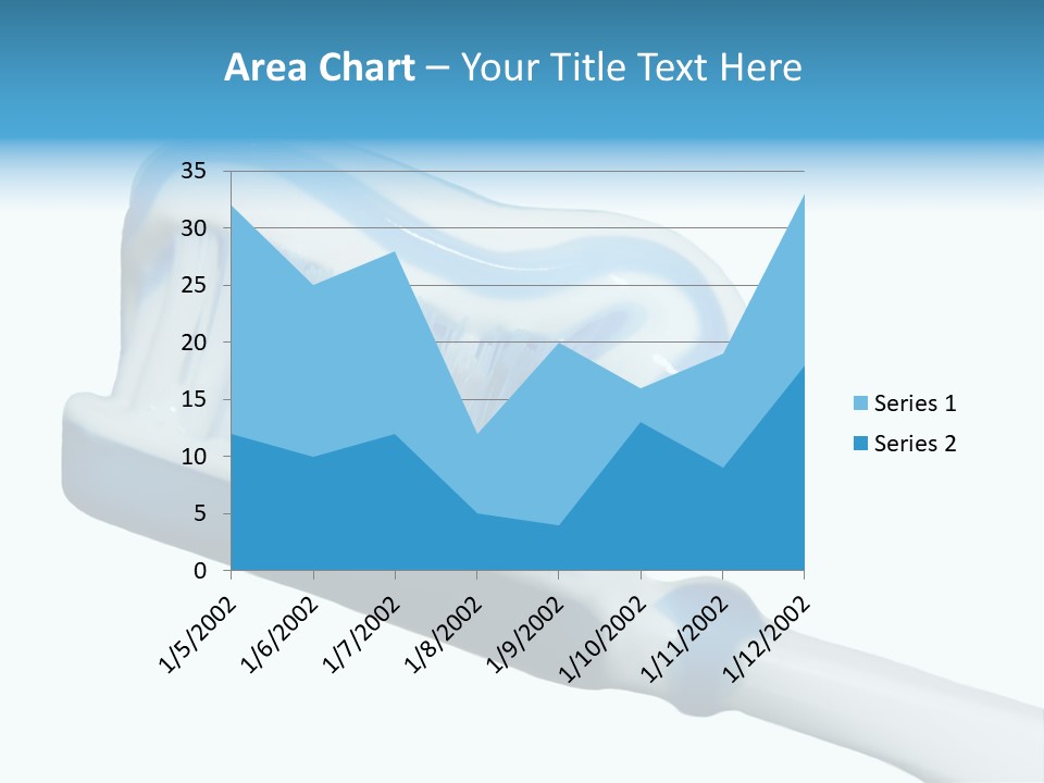 Healthily Toothpaste Brush PowerPoint Template