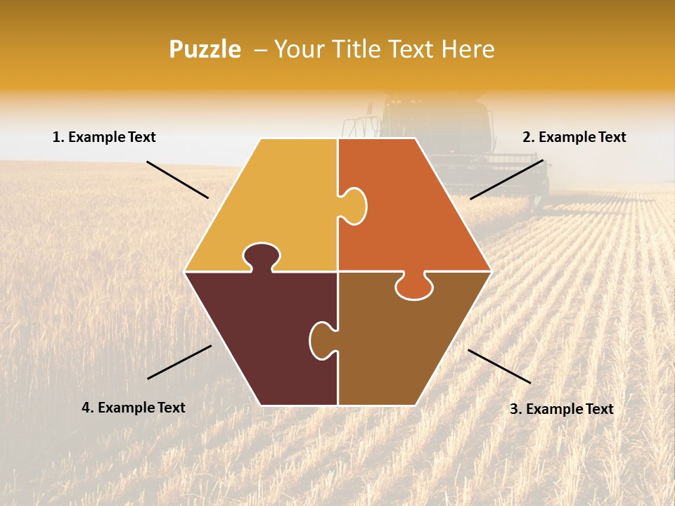 Landscape Crop Stem PowerPoint Template