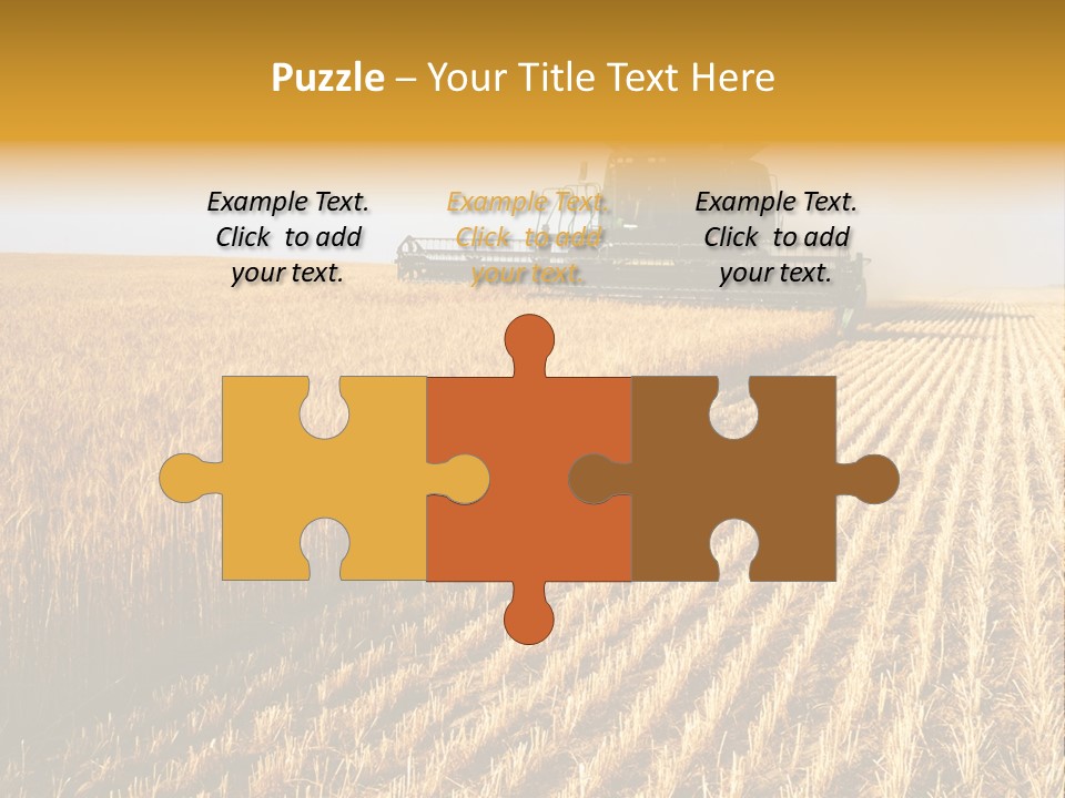 Landscape Crop Stem PowerPoint Template