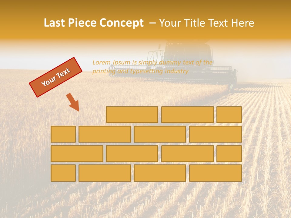 Landscape Crop Stem PowerPoint Template