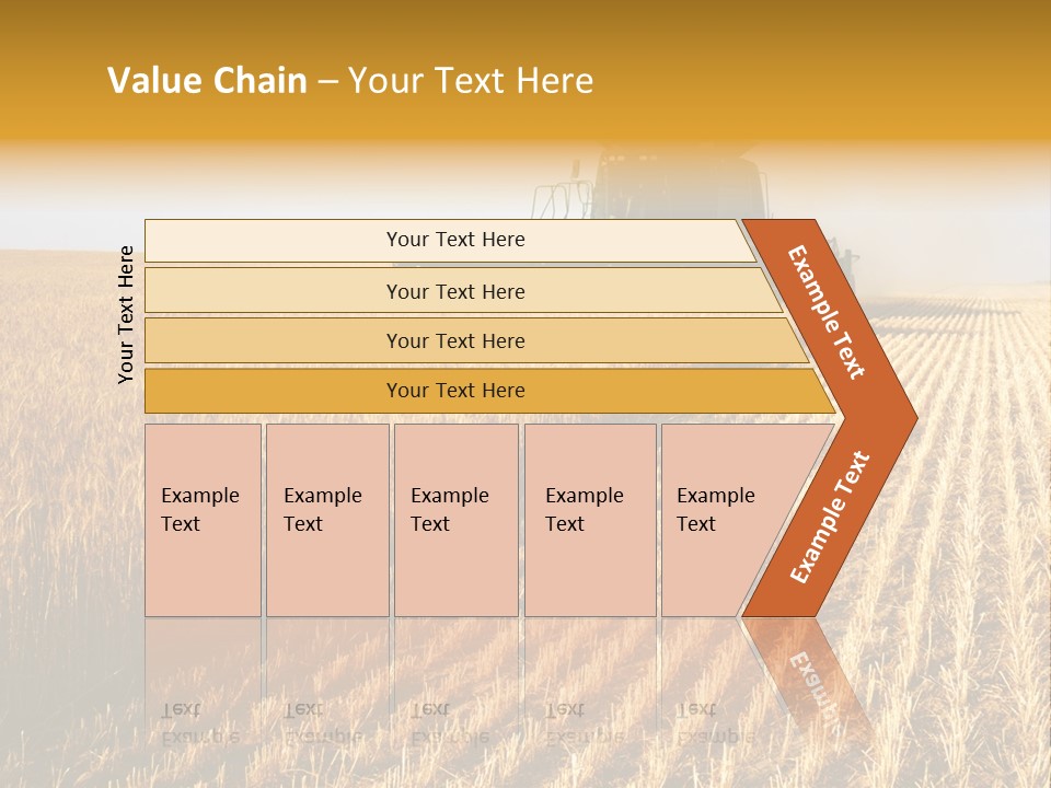 Landscape Crop Stem PowerPoint Template