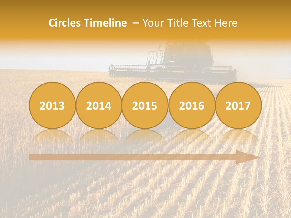 Landscape Crop Stem PowerPoint Template