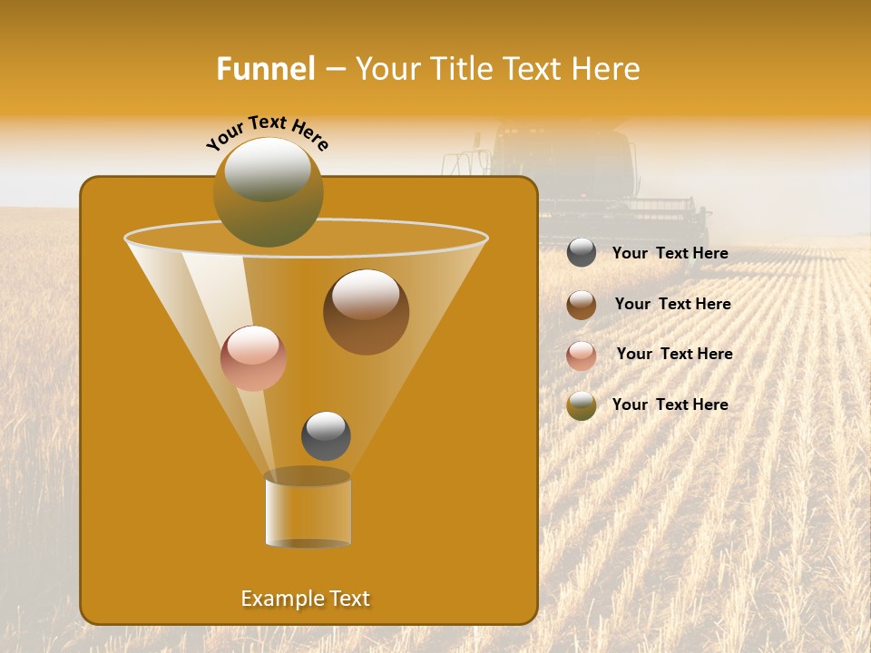 Landscape Crop Stem PowerPoint Template