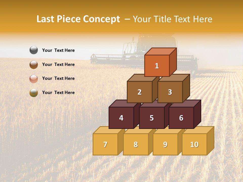 Landscape Crop Stem PowerPoint Template
