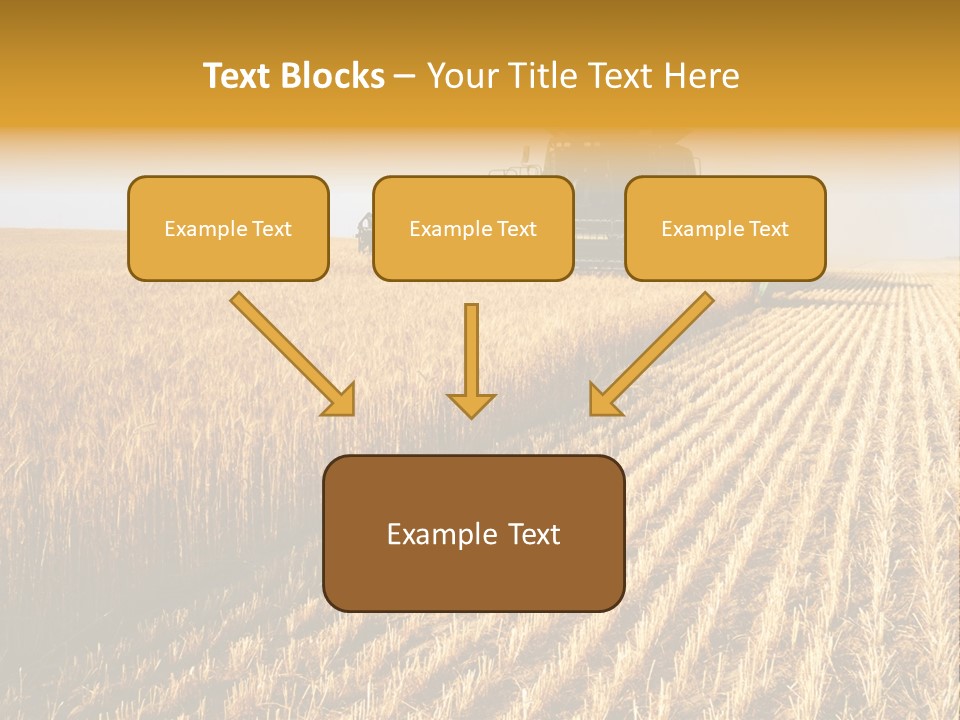 Landscape Crop Stem PowerPoint Template