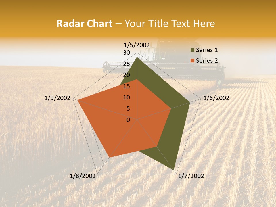 Landscape Crop Stem PowerPoint Template