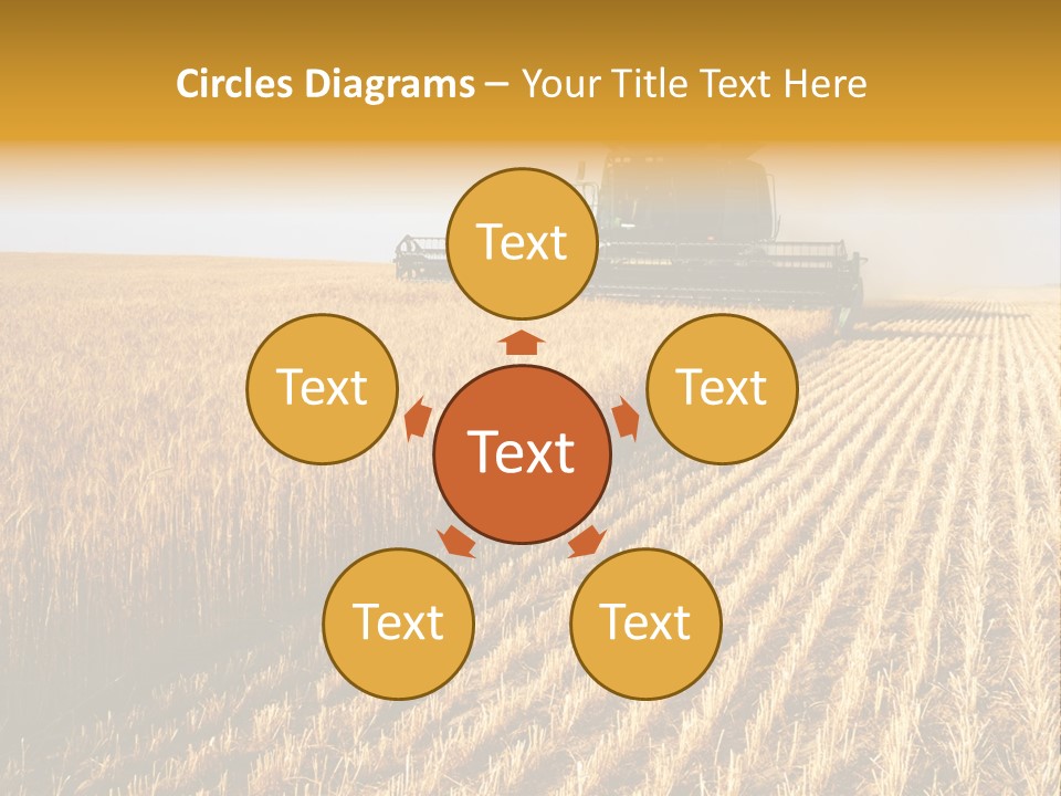 Landscape Crop Stem PowerPoint Template