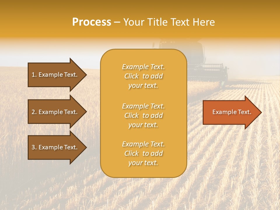 Landscape Crop Stem PowerPoint Template