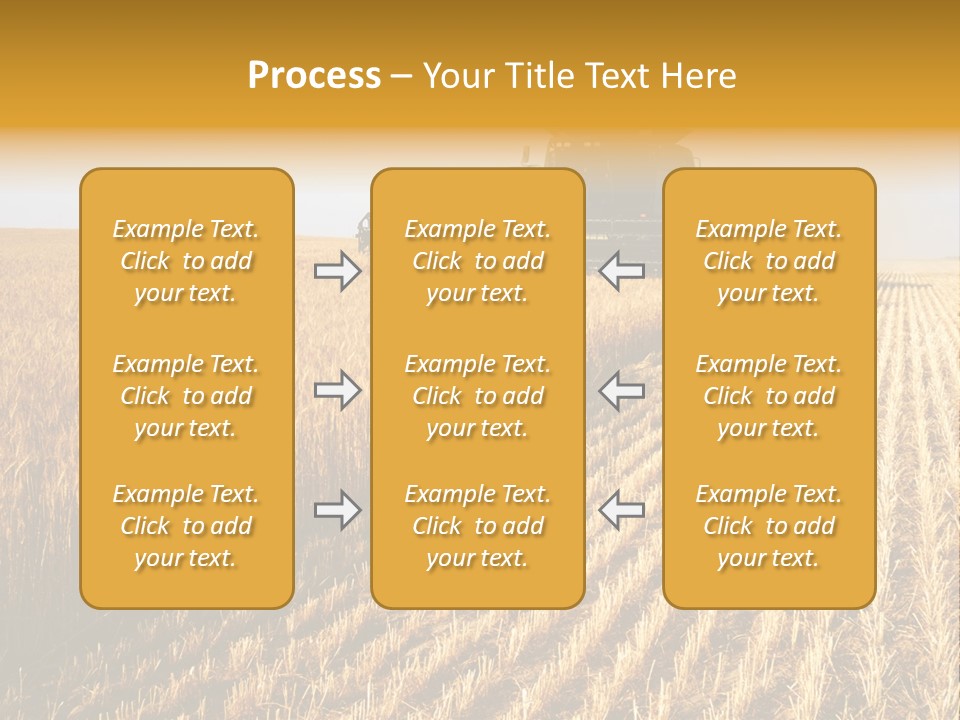 Landscape Crop Stem PowerPoint Template
