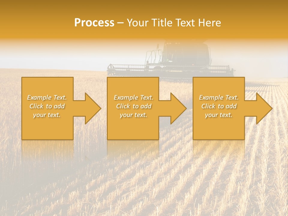 Landscape Crop Stem PowerPoint Template