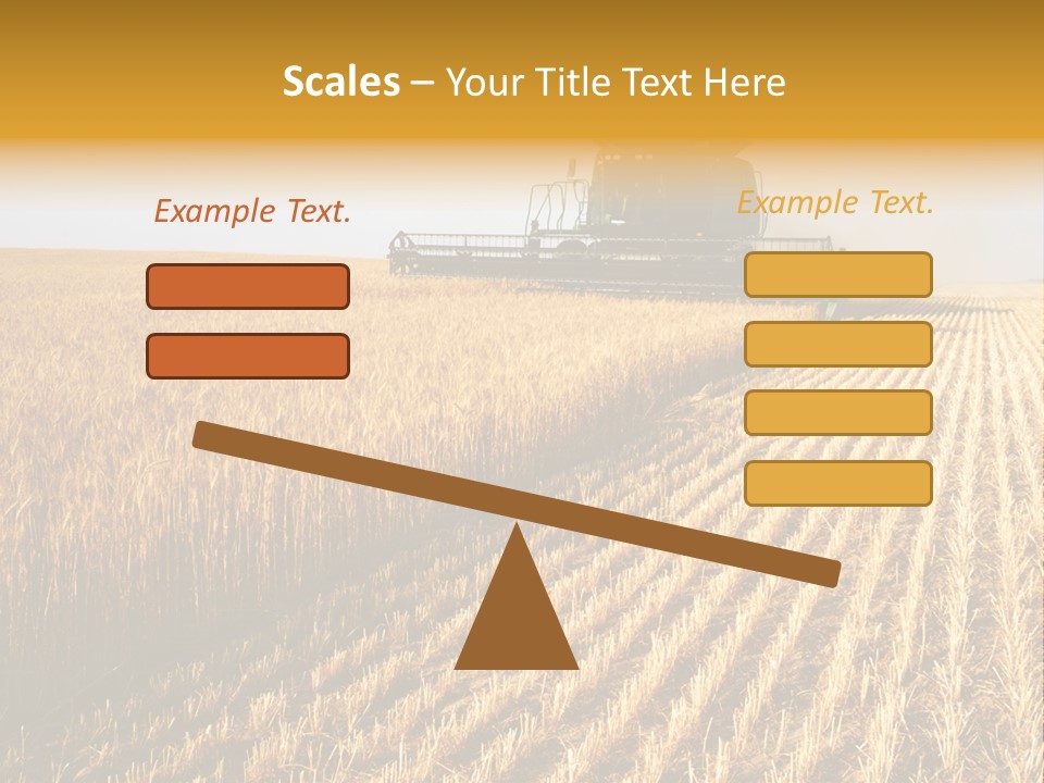 Landscape Crop Stem PowerPoint Template