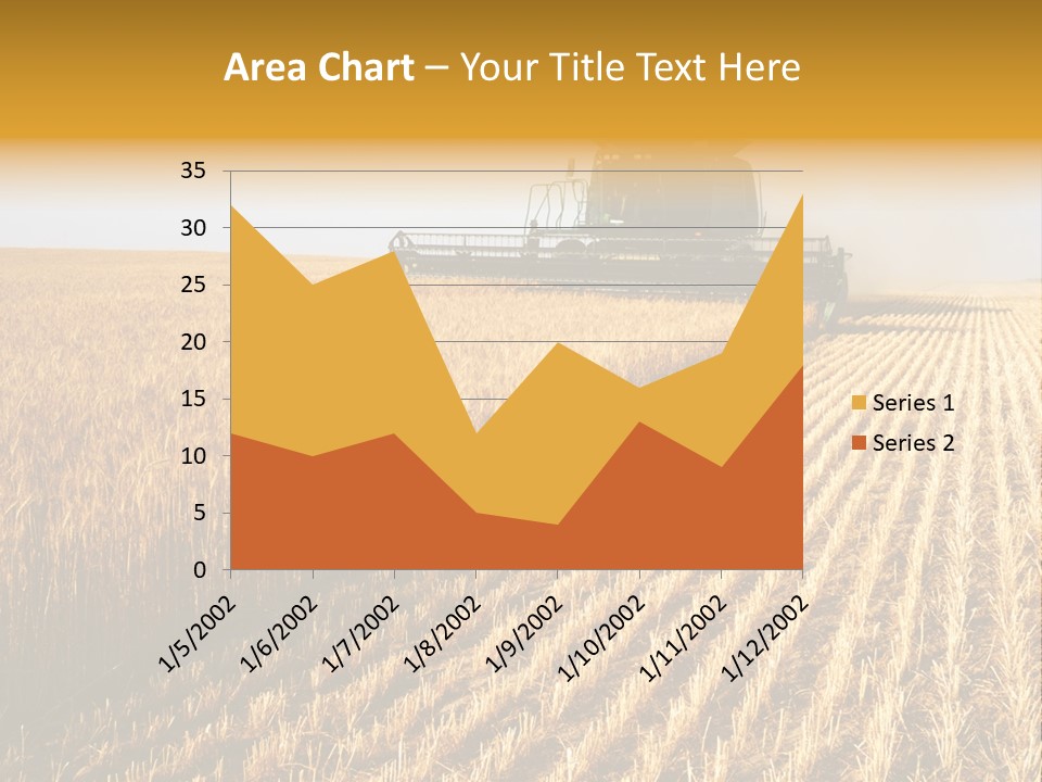 Landscape Crop Stem PowerPoint Template