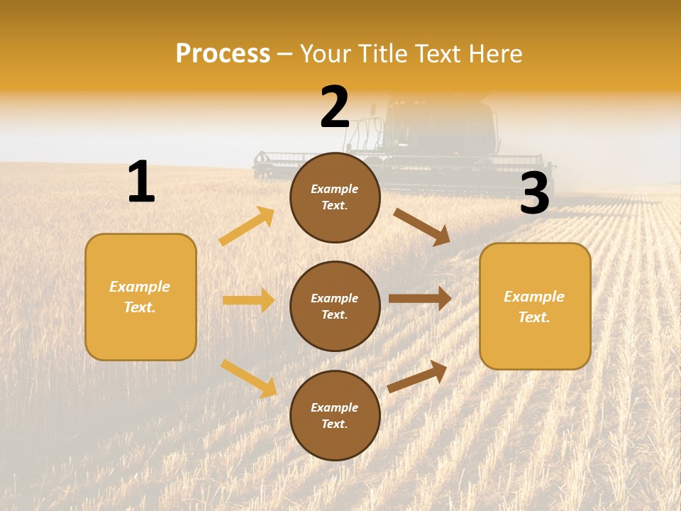 Landscape Crop Stem PowerPoint Template