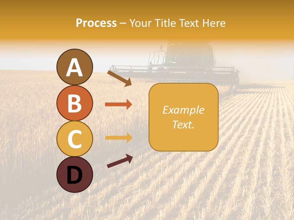 Landscape Crop Stem PowerPoint Template