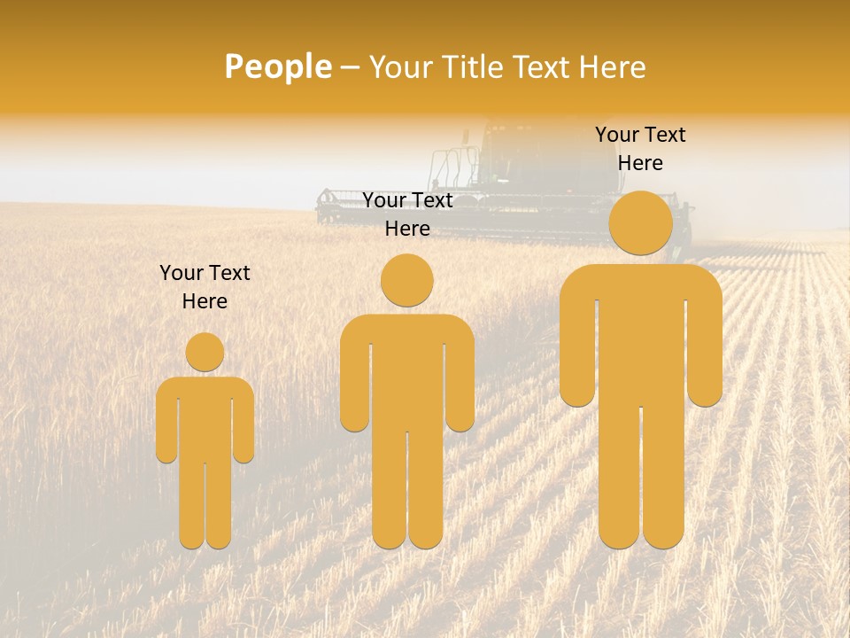 Landscape Crop Stem PowerPoint Template