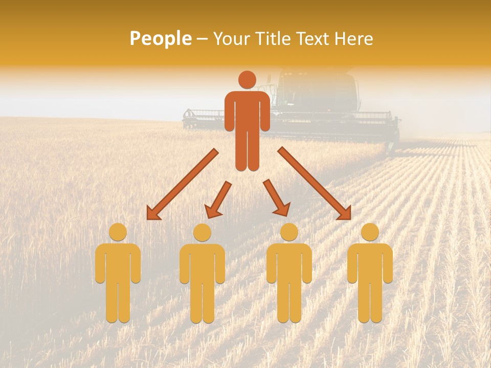 Landscape Crop Stem PowerPoint Template