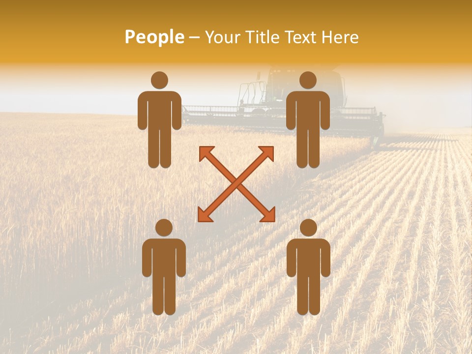 Landscape Crop Stem PowerPoint Template