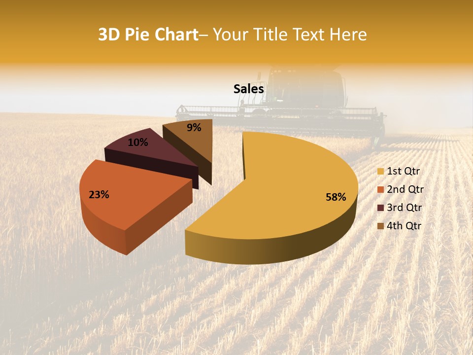 Landscape Crop Stem PowerPoint Template