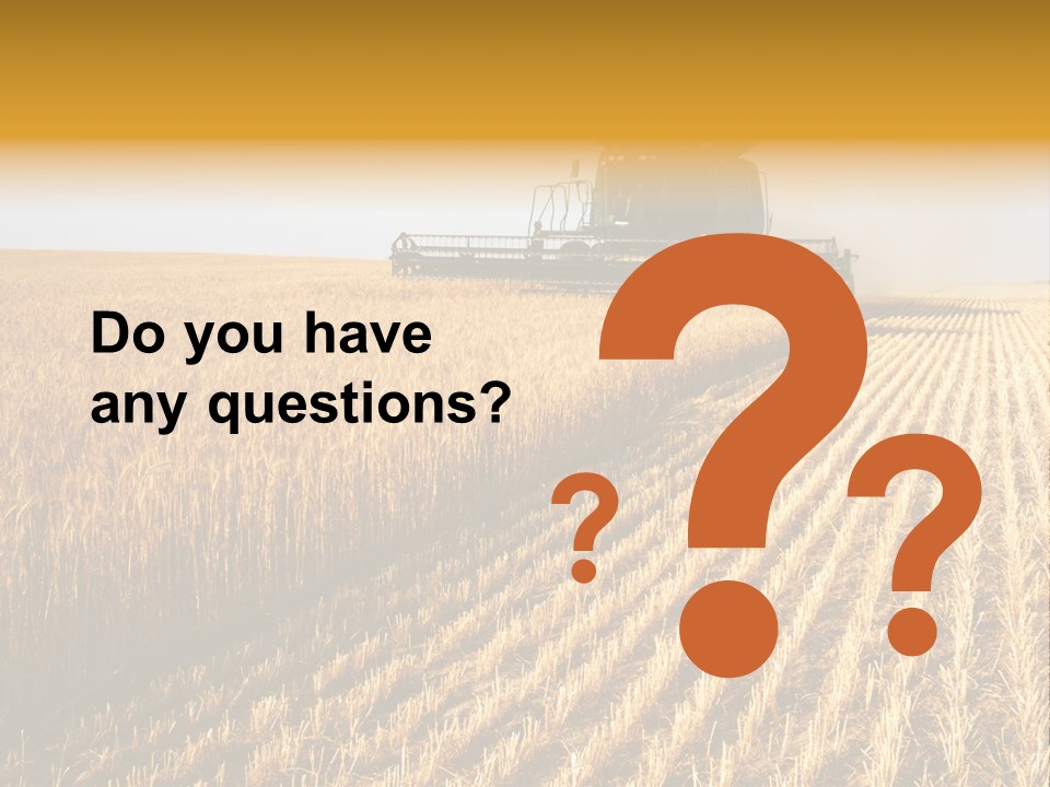 Landscape Crop Stem PowerPoint Template