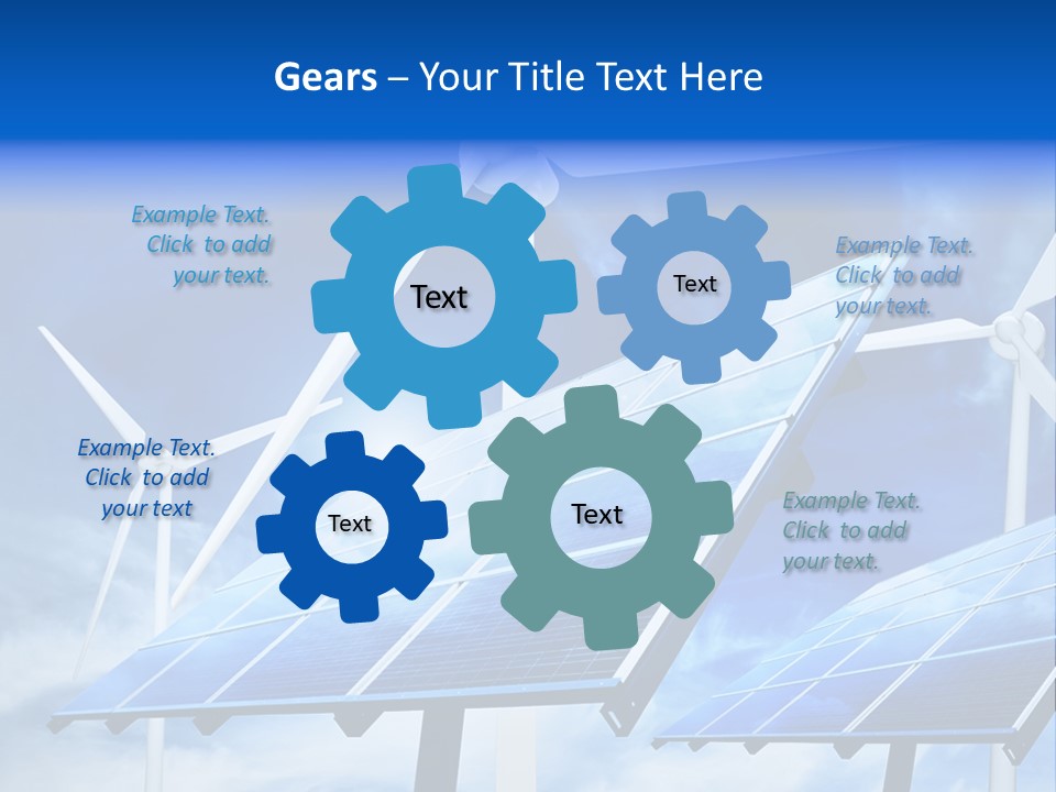 Heater Wind Light PowerPoint Template