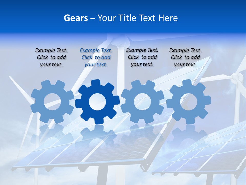 Heater Wind Light PowerPoint Template