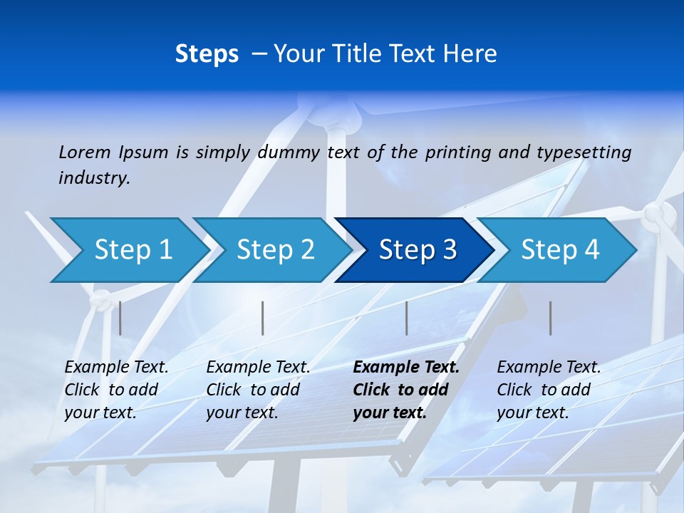 Heater Wind Light PowerPoint Template