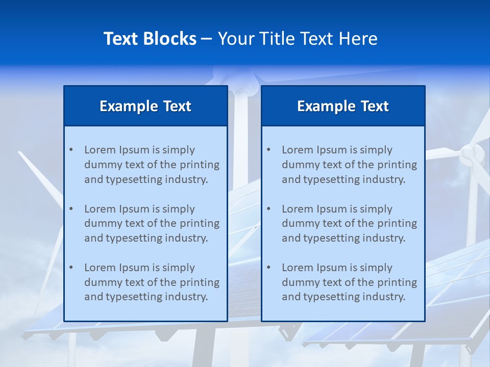 Heater Wind Light PowerPoint Template