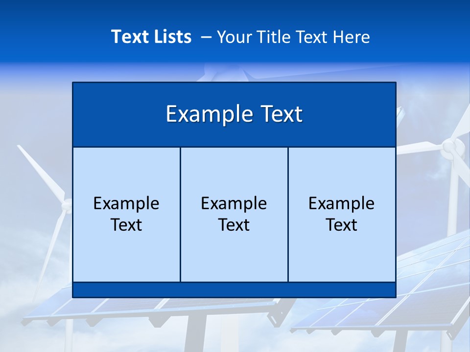 Heater Wind Light PowerPoint Template