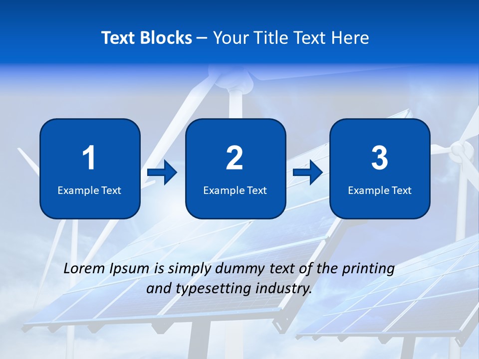 Heater Wind Light PowerPoint Template