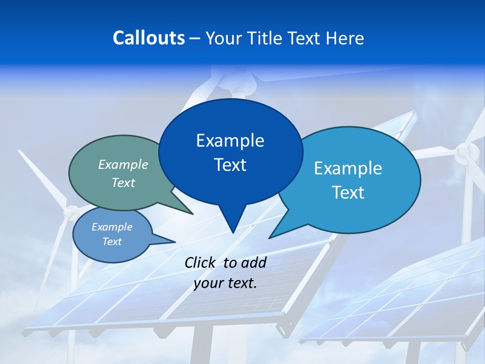 Heater Wind Light PowerPoint Template