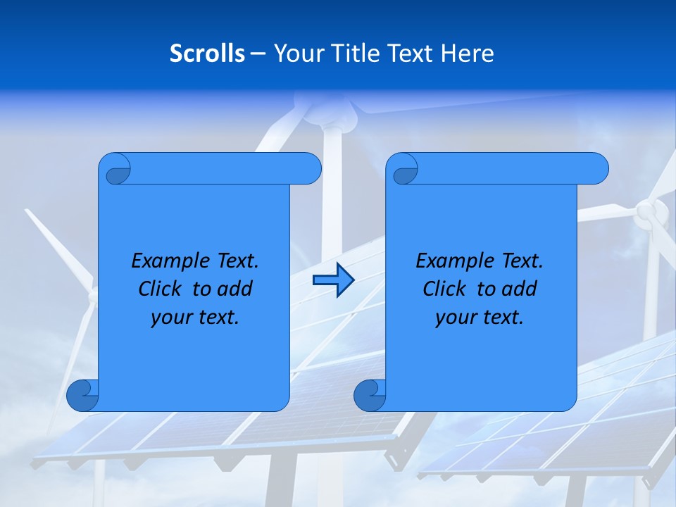 Heater Wind Light PowerPoint Template