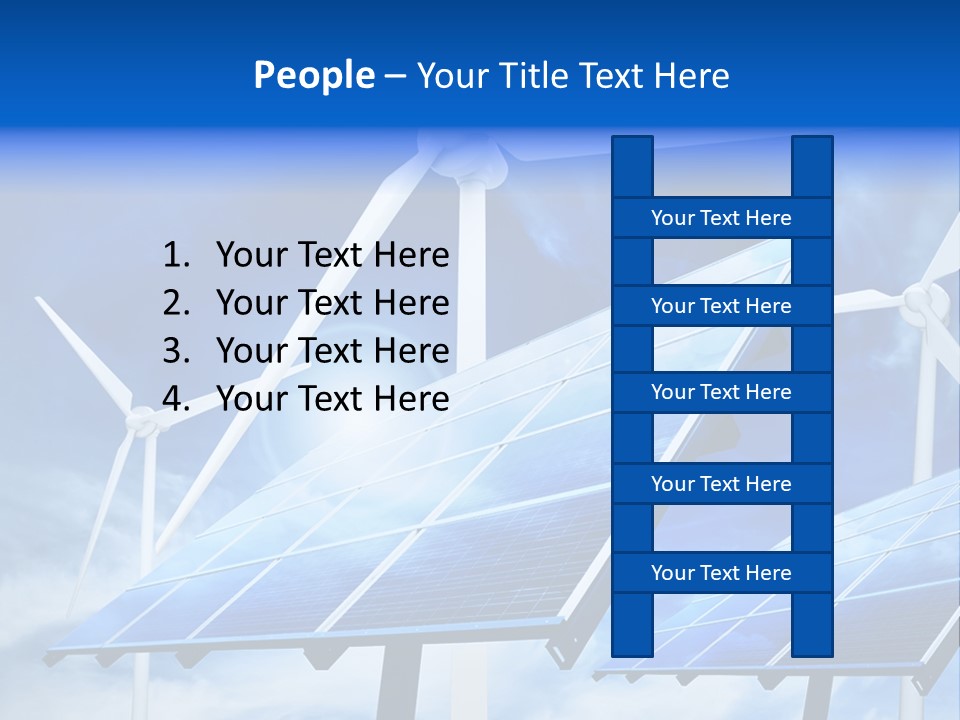Heater Wind Light PowerPoint Template