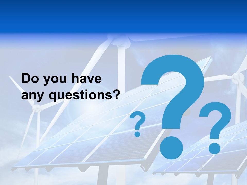 Heater Wind Light PowerPoint Template