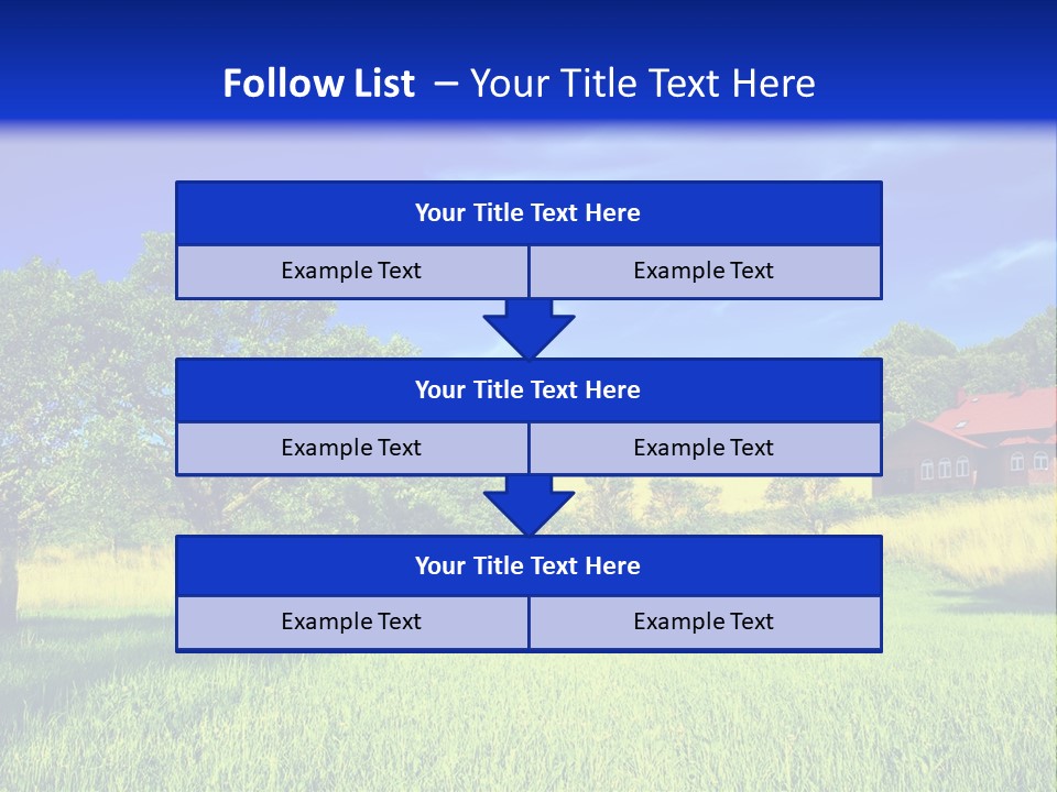 Landscape Land Nature PowerPoint Template