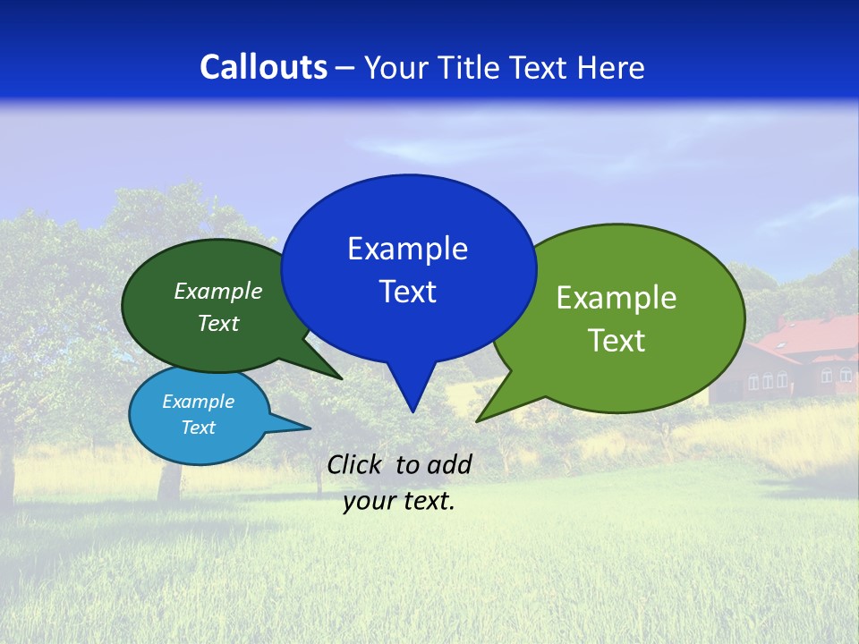 Landscape Land Nature PowerPoint Template