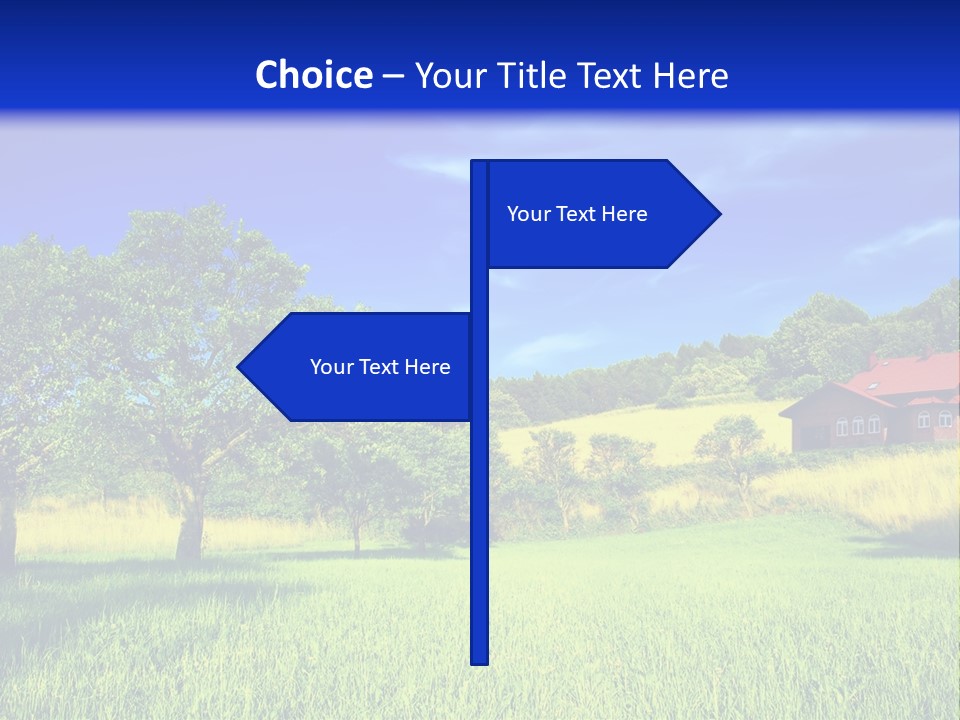 Landscape Land Nature PowerPoint Template