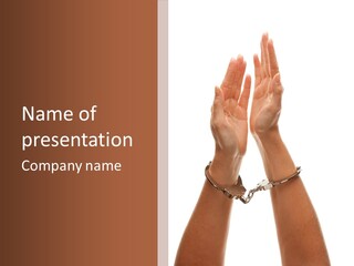 Lawbreaker Legal Jail PowerPoint Template