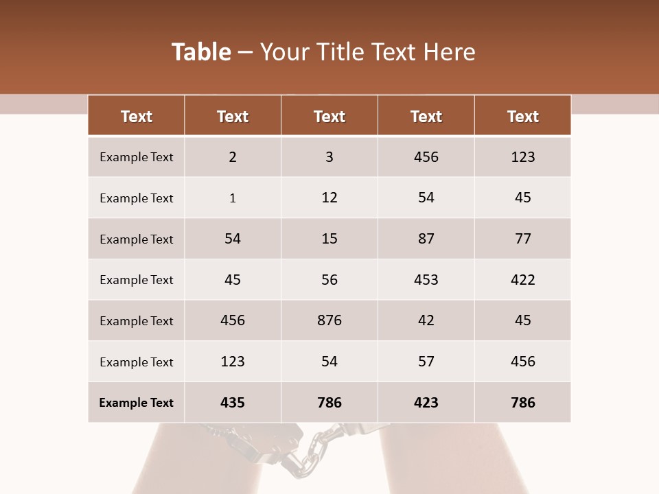 Lawbreaker Legal Jail PowerPoint Template