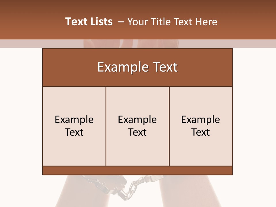 Lawbreaker Legal Jail PowerPoint Template