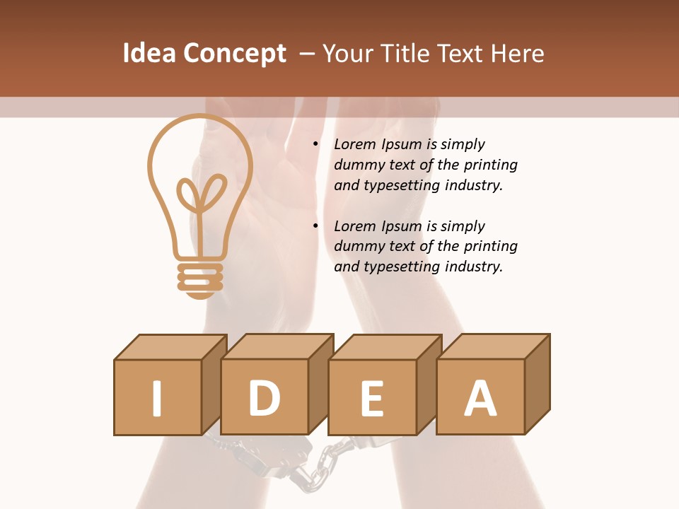 Lawbreaker Legal Jail PowerPoint Template