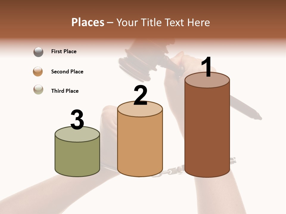 Legal Rights Wood PowerPoint Template