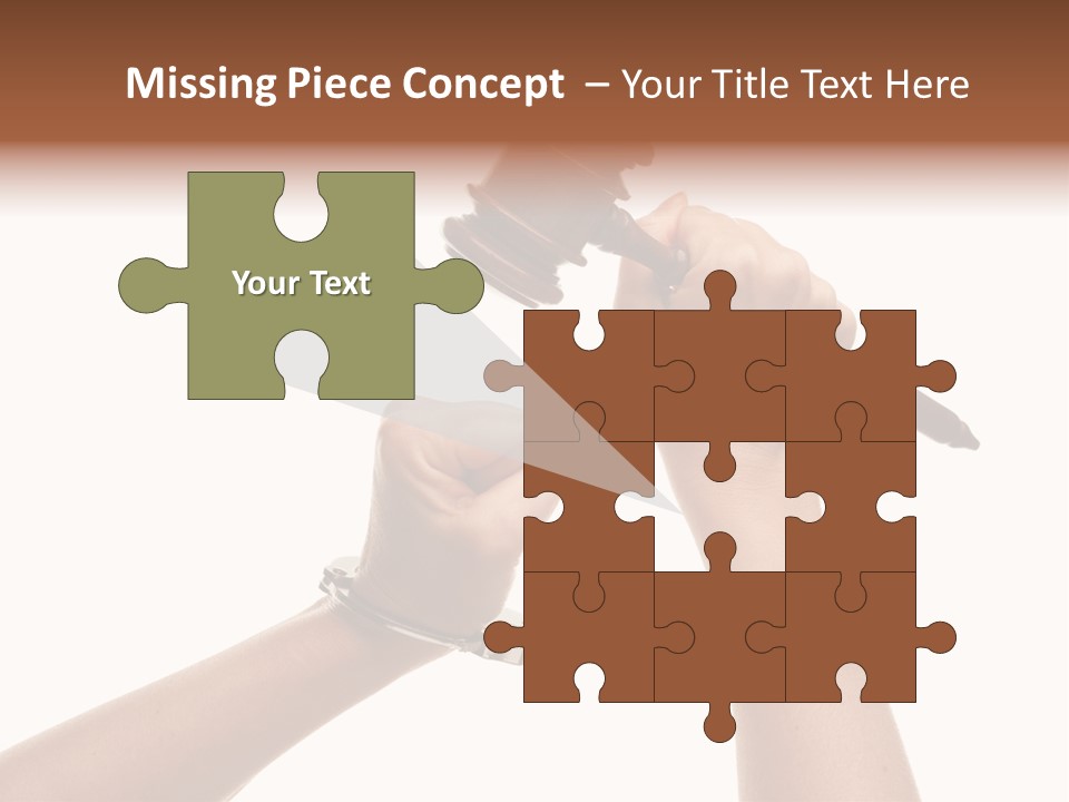 Legal Rights Wood PowerPoint Template