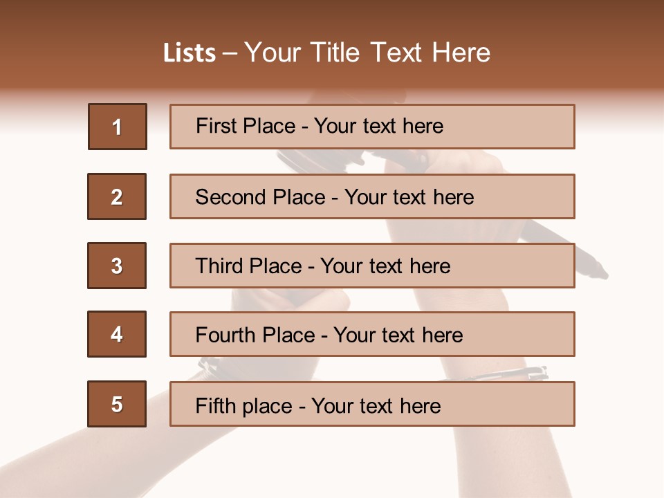 Legal Rights Wood PowerPoint Template