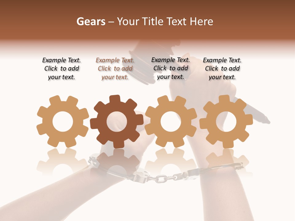 Legal Rights Wood PowerPoint Template