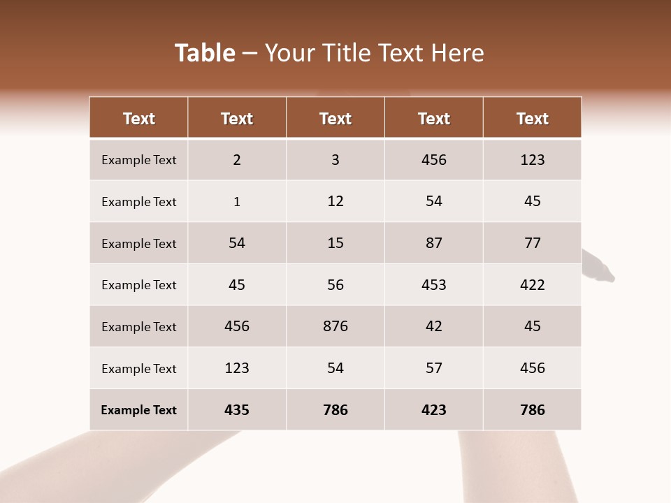 Legal Rights Wood PowerPoint Template