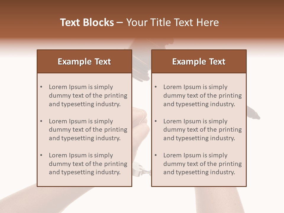 Legal Rights Wood PowerPoint Template