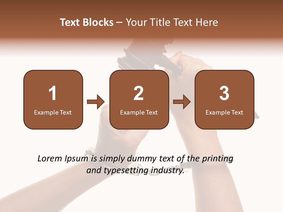 Legal Rights Wood PowerPoint Template