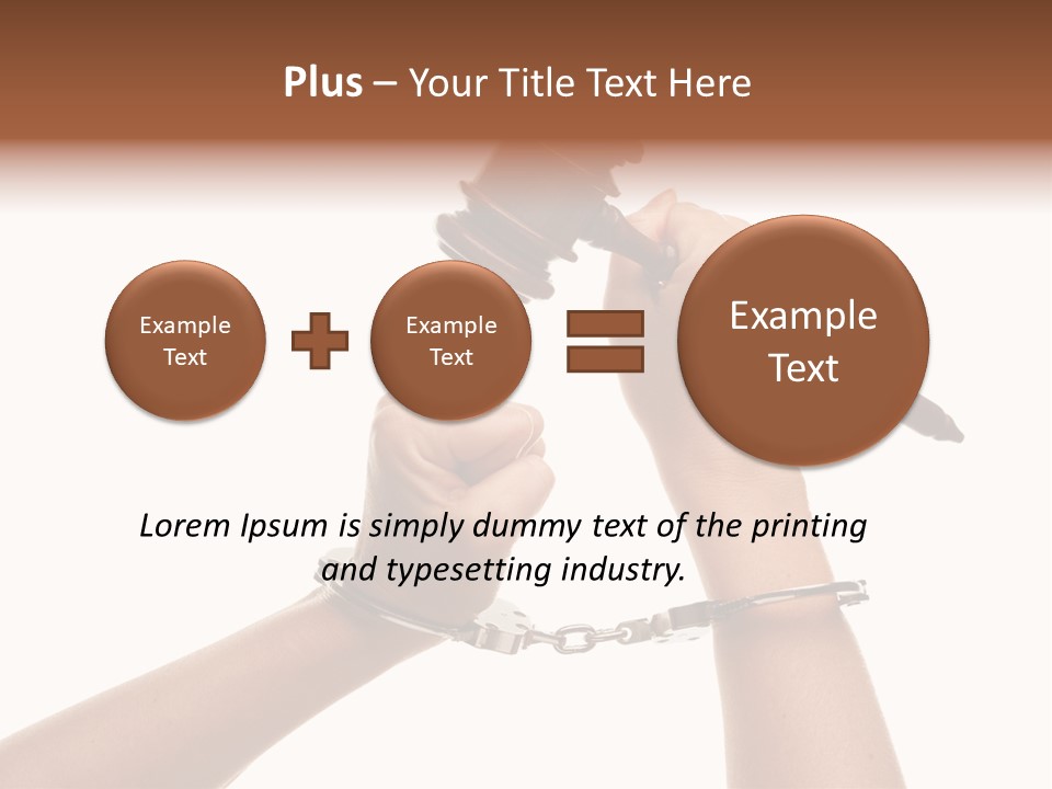 Legal Rights Wood PowerPoint Template
